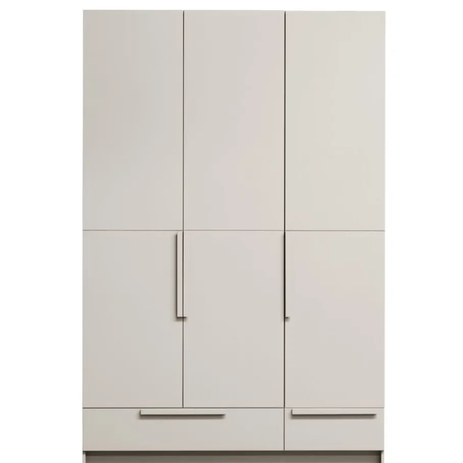 Kledingkasten<WOOOD Kledingkast Pure Dust - 142x215x60 cm
