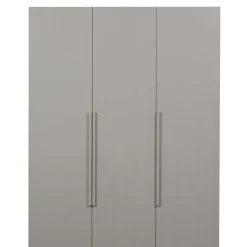 Kledingkasten<WOOOD Kledingkast Rens Grijs - 165x210x58 cm