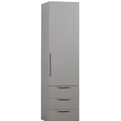 Kledingkasten<WOOOD Kledingkast Rens Grijs - 55x210x58 cm