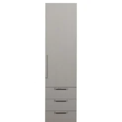 Kledingkasten<WOOOD Kledingkast Rens Grijs - 55x210x58 cm
