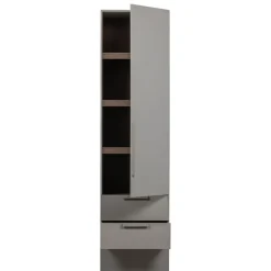 Kledingkasten<WOOOD Kledingkast Rens Grijs - 55x210x58 cm
