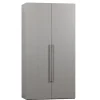 Kledingkasten<WOOOD Kledingkast Rens Grijs - 110x210x58 cm