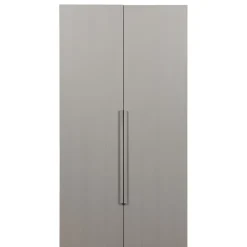 Kledingkasten<WOOOD Kledingkast Rens Grijs - 110x210x58 cm