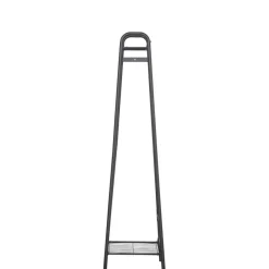Opbergkasten<WOOOD Kledingrek Jovi Zwart - 70x167x41 cm