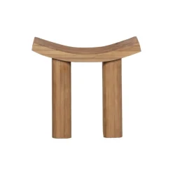 Poefs & Krukjes<WOOOD Kruk Japan Naturel - 50x25 cm