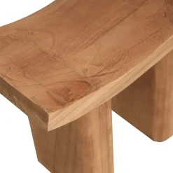 Poefs & Krukjes<WOOOD Kruk Japan Naturel - 50x25 cm