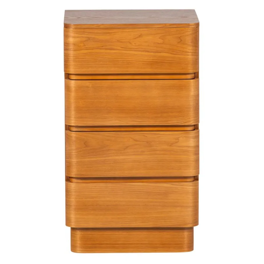 Nachtkastjes|Ladekasten<WOOOD Ladekast Fejo Bruin - 40x70x34 cm