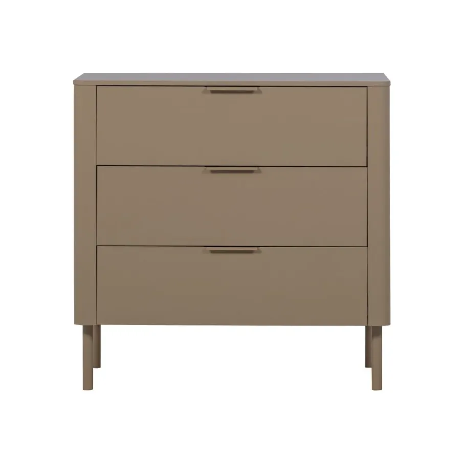 Ladekasten<WOOOD Ladekast Gunnar Mud - 94x93x52 cm