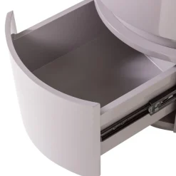 Nachtkastjes|Ladekasten<WOOOD Ladekast Lunex Lichtgrijs - 40x50x40 cm