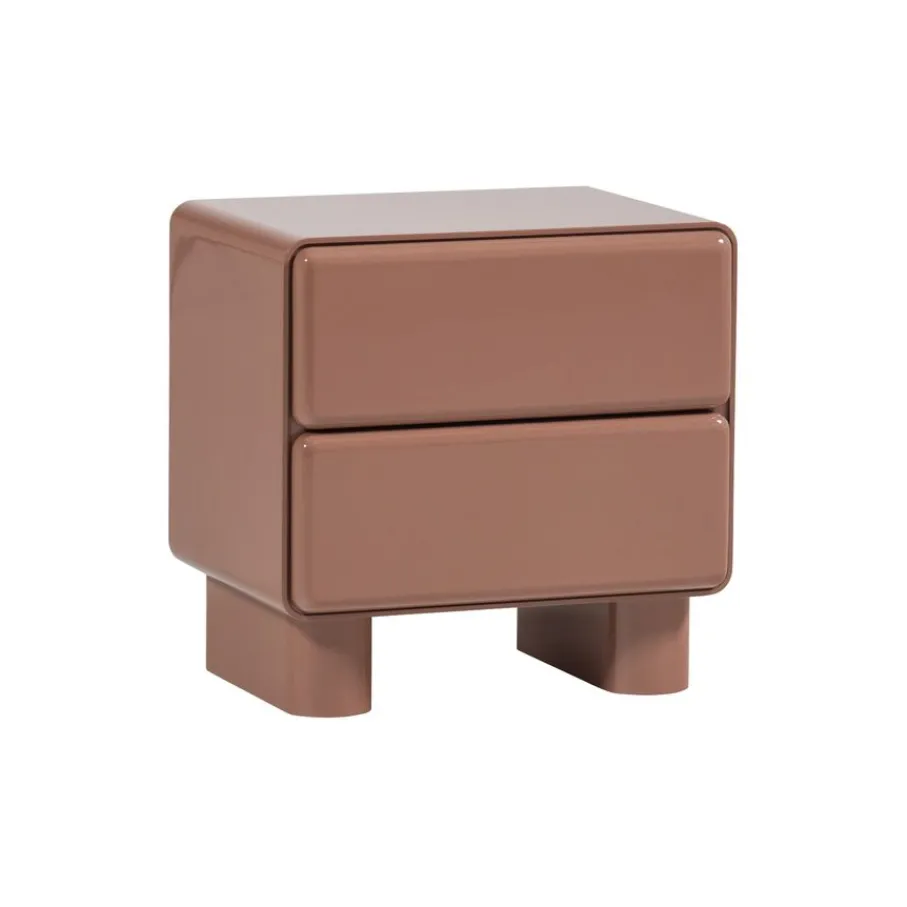 Nachtkastjes|Ladekasten<WOOOD Ladekast Lustra Oudroze - 57x43x57 cm