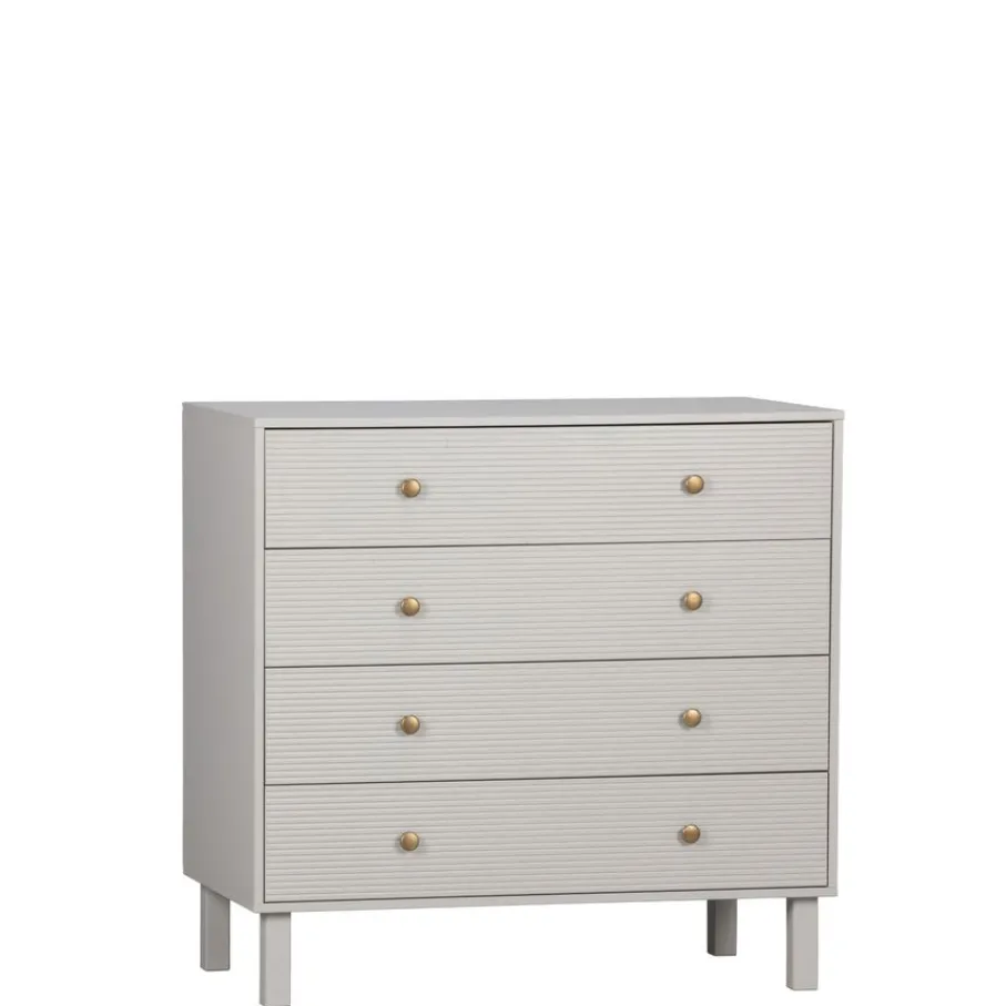 Ladekasten|Wandkasten<WOOOD Ladekast Madu Grijs - 94x91x52 cm