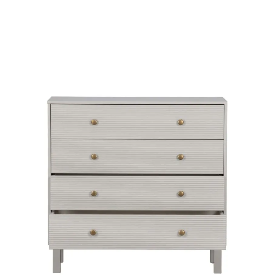 Ladekasten|Wandkasten<WOOOD Ladekast Madu Grijs - 94x91x52 cm