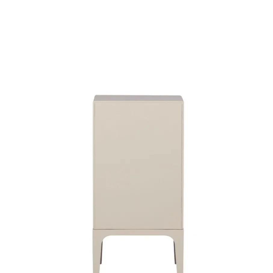 Nachtkastjes|Ladekasten<WOOOD Ladekast Merge Greige - 44x89x45 cm