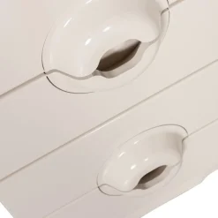 Nachtkastjes|Ladekasten<WOOOD Ladekast Merge Greige - 44x89x45 cm