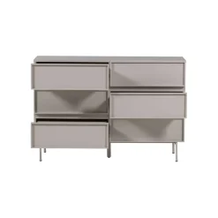 Ladekasten<WOOOD Ladekast Tours Zand - 120x80x42 cm