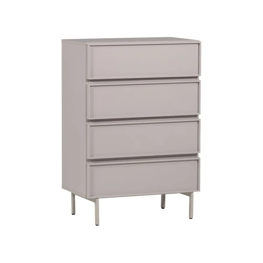 Ladekasten<WOOOD Ladekast Tours Zand - 70x102x42 cm
