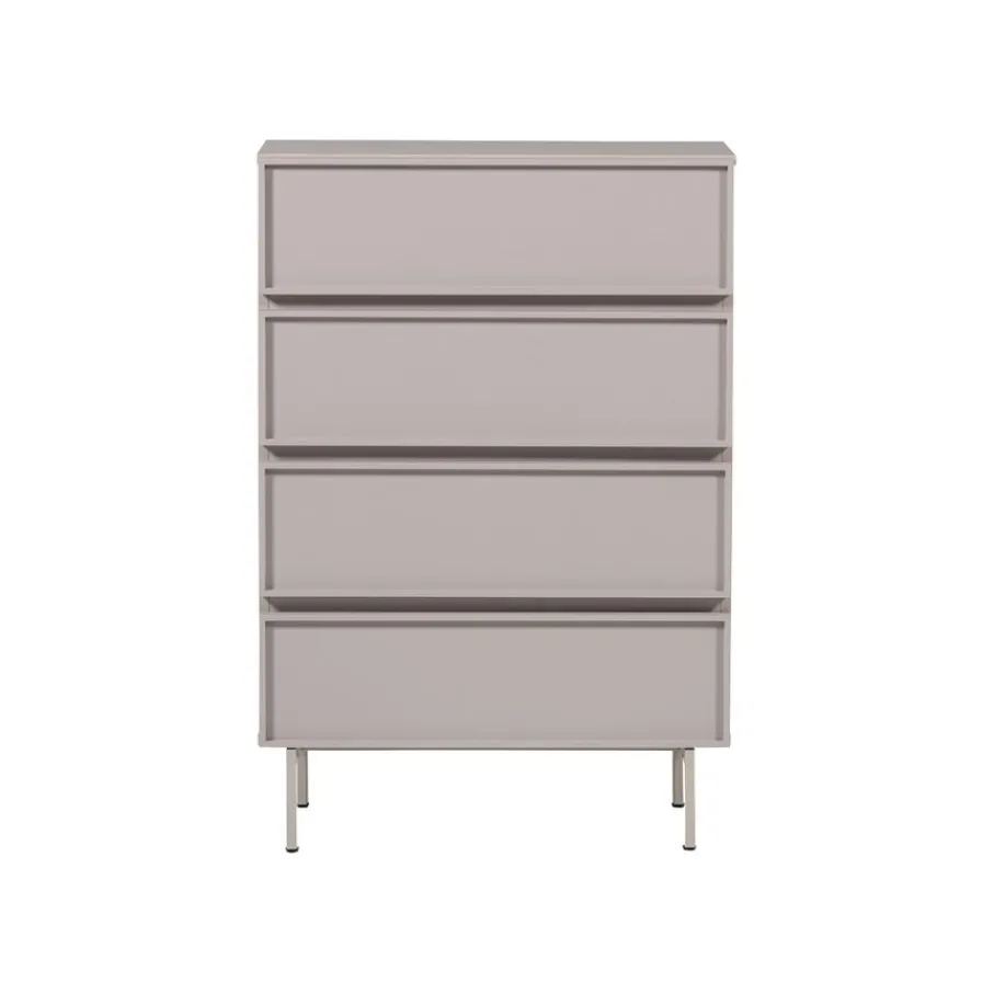 Ladekasten<WOOOD Ladekast Tours Zand - 70x102x42 cm