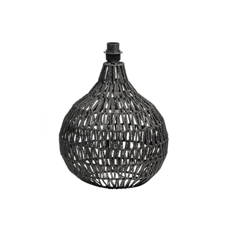 Lampenkappen & -Voeten<WOOOD Lampenvoet Macy Zwart - E27 - Ø 44 cm