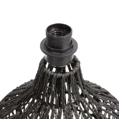 Lampenkappen & -Voeten<WOOOD Lampenvoet Macy Zwart - E27 - Ø 44 cm