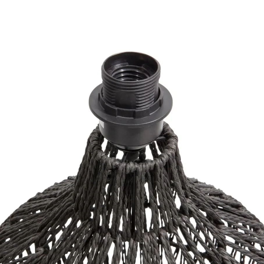 Lampenkappen & -Voeten<WOOOD Lampenvoet Macy Zwart - E27 - Ø 44 cm