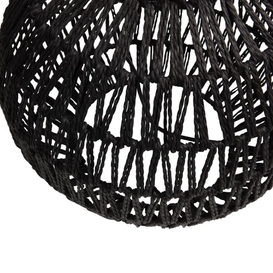 Lampenkappen & -Voeten<WOOOD Lampenvoet Macy Zwart - E27 - Ø 44 cm