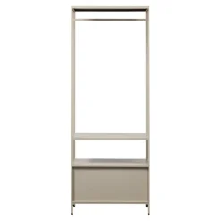 Kledingkasten<WOOOD Open Kledingkast Ferris Zand - 70x185x54 cm