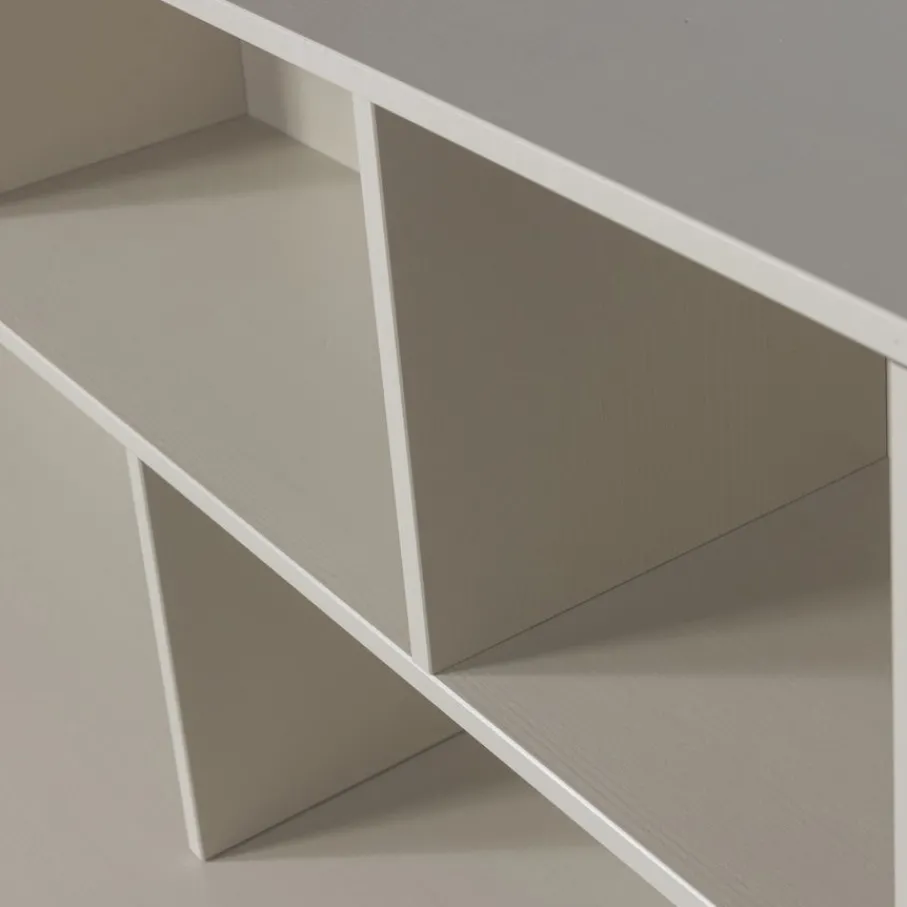 Wandkasten<WOOOD Opzetkast New Gravure Dust - 200x65x30 cm