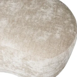 Voetenbanken|Fauteuils<WOOOD Poef Popular Beige - 73x51 cm