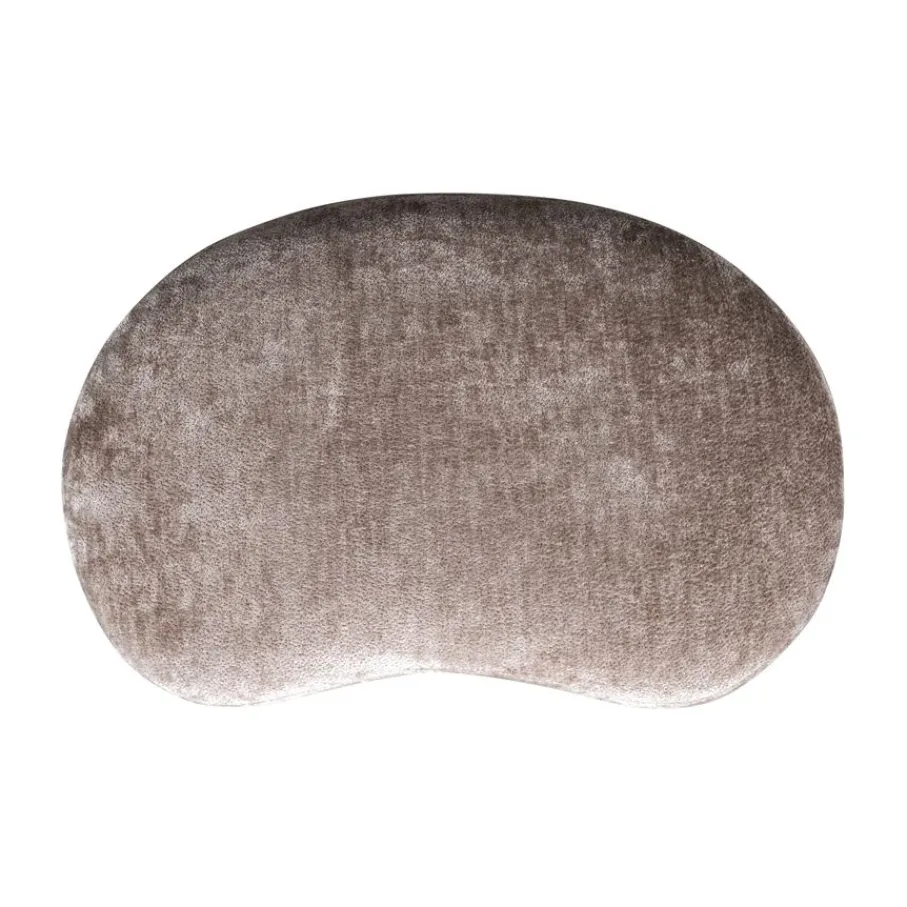 Fauteuils|Voetenbanken<WOOOD Poef Popular Taupe - 73x51 cm