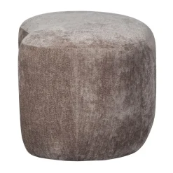 Fauteuils|Voetenbanken<WOOOD Poef Popular Taupe - 73x51 cm