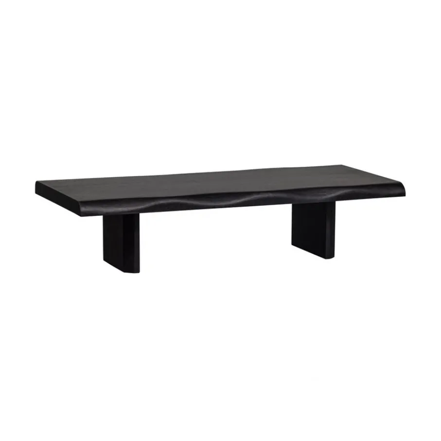 Salontafels<WOOOD Salontafel Cali Zwart - 120x55 cm