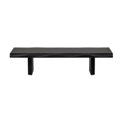 Salontafels<WOOOD Salontafel Cali Zwart - 120x55 cm