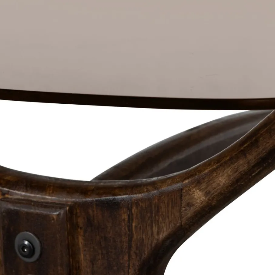 Salontafels<WOOOD Salontafel Flash Bruin - 110x60 cm
