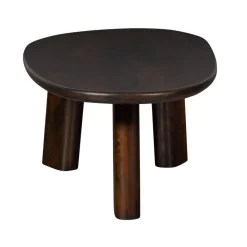 Salontafels<WOOOD Salontafel Roundly Bruin - 110x60 cm