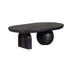 Salontafels<WOOOD Salontafel Steppe Zwart - 110x72 cm