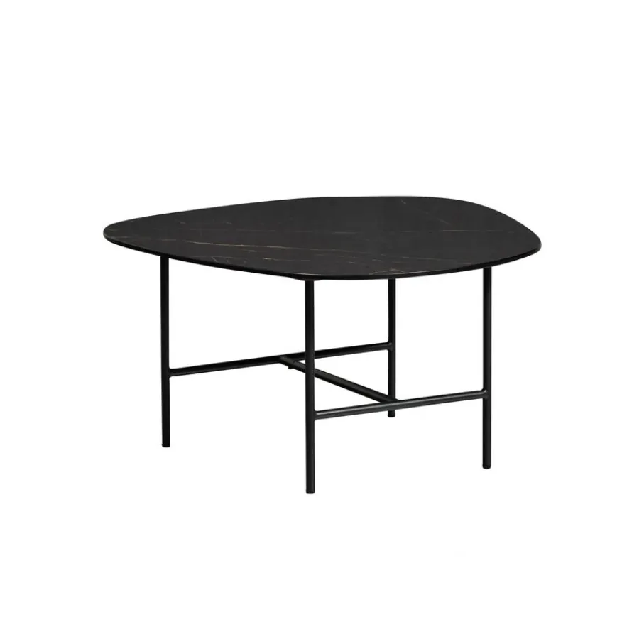 Salontafels<WOOOD Salontafel Vajen Zwart - 70x70 cm