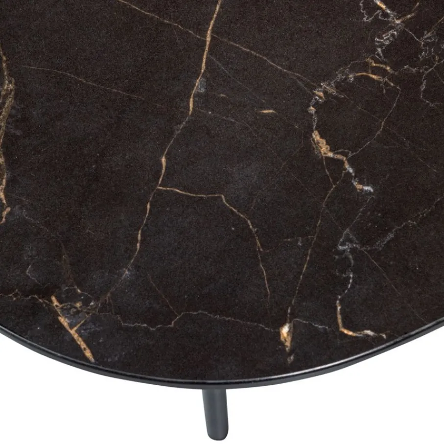 Salontafels<WOOOD Salontafel Vajen Zwart - 70x70 cm
