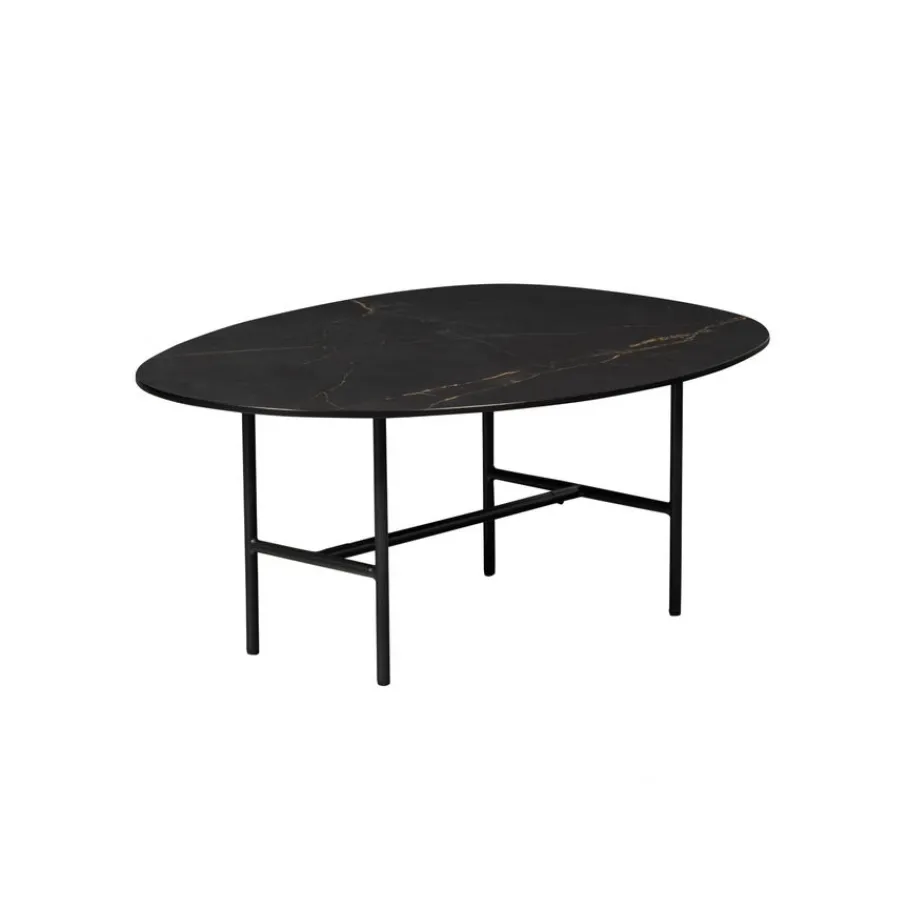 Salontafels<WOOOD Salontafel Vajen Zwart - 80x60 cm