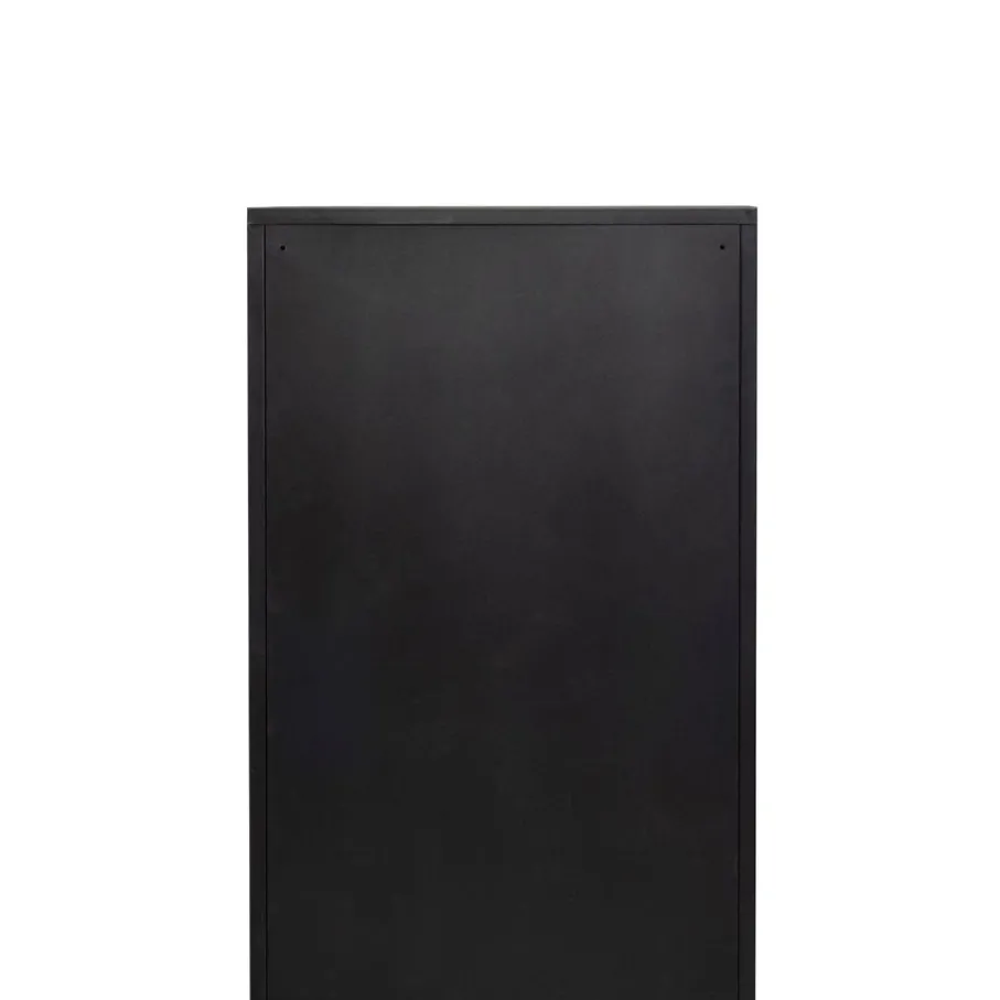 Opbergkasten|Schoenenkasten<WOOOD Schoenenkast Sabine Zwart - 66x103x16 cm