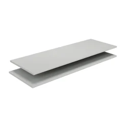 Kastaccessoires<WOOOD Set Legplanken Organize Grijs - 106x55 cm
