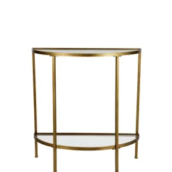 Sidetables<WOOOD Sidetable Goddess Goud - 75x37x75 cm