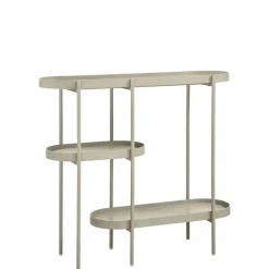 Sidetables<WOOOD Sidetable Noan Beige - 90x80x28 cm