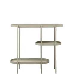 Sidetables<WOOOD Sidetable Noan Beige - 90x80x28 cm