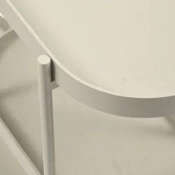 Sidetables<WOOOD Sidetable Noan Beige - 90x80x28 cm