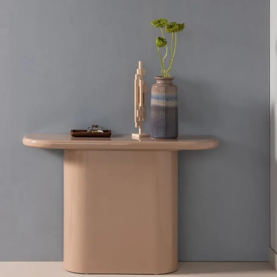 Sidetables<WOOOD Sidetable Nocta Lichtroze - 120x81x30 cm