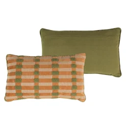 Sierkussens<WOOOD Sierkussen Vola Groen / Terra - set 4 stuks