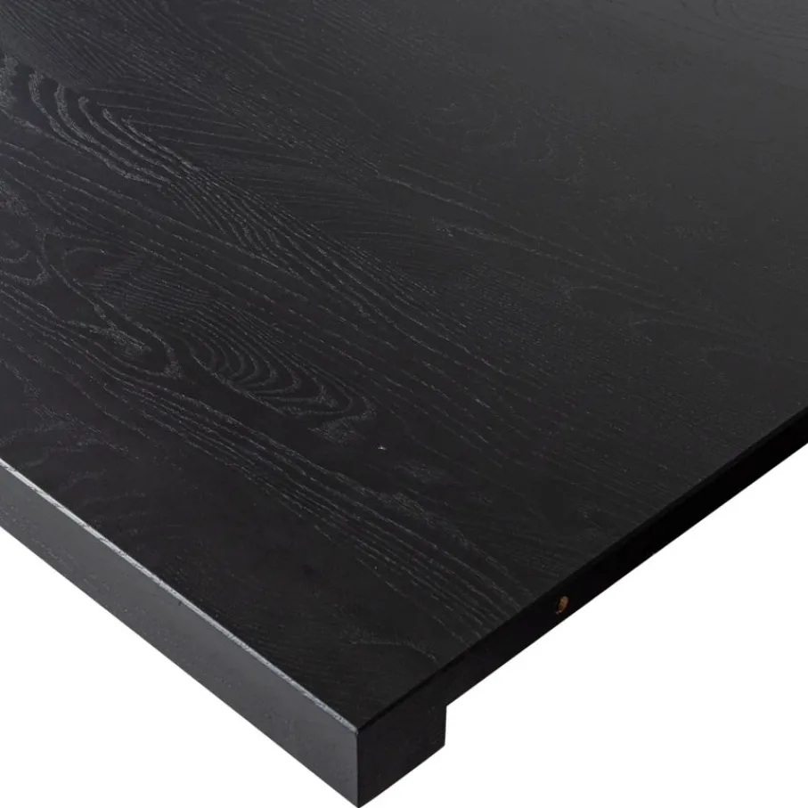 Tafelbladen<WOOOD Tafelblad Tablo Lungo Zwart - 150x120 cm