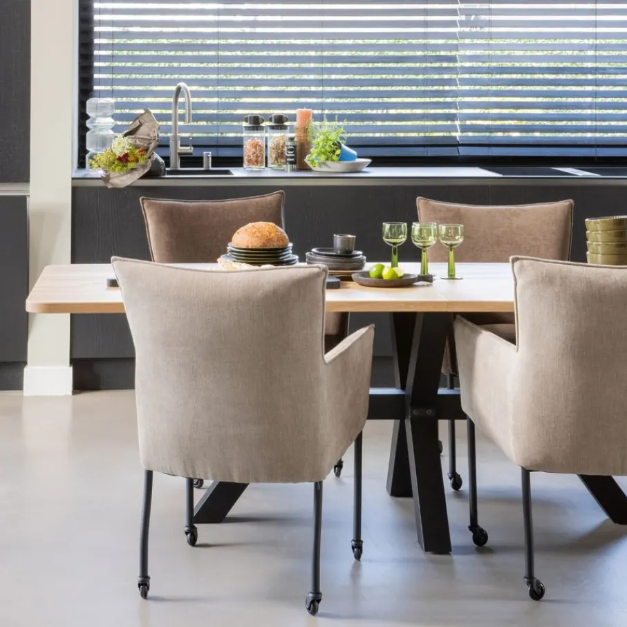 Tafelbladen<WOOOD Tafelblad Tablo Naturel - 240x100 cm
