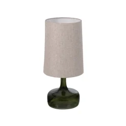 Tafellampen<WOOOD Tafellamp Luma Groen / Naturel - E27 - 60 cm hoog