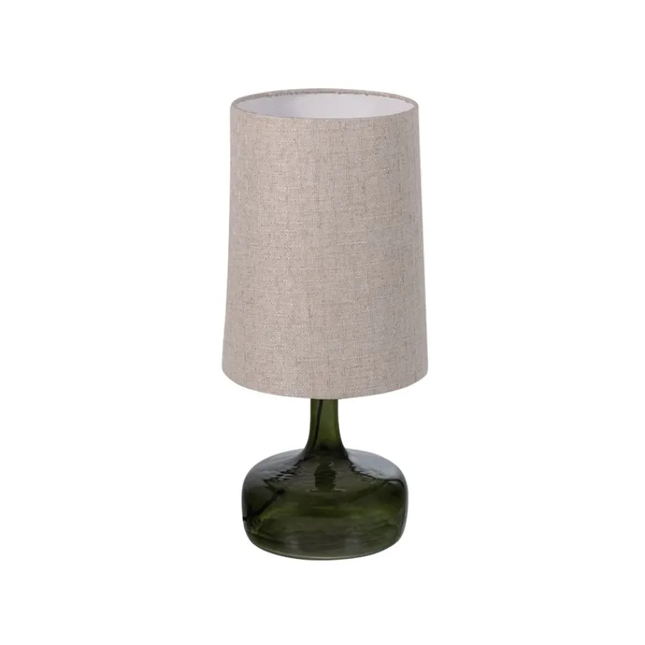 Tafellampen<WOOOD Tafellamp Luma Groen / Naturel - E27 - 60 cm hoog